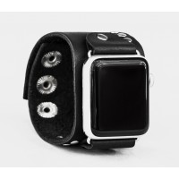 Шкіряний ремінець для Apple Watch серії 3 4 5 6 7 8 9 SE Ultra Ultra 2 та корпусу 38 40 41 42 44 45 49 мм, 1071