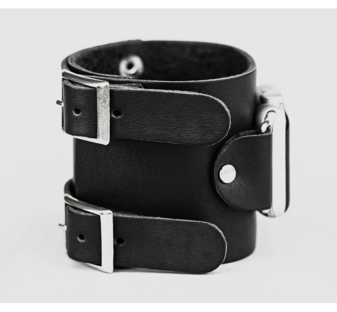 Шкіряний ремінець для Apple Watch серії 3 4 5 6 7 8 9 SE Ultra Ultra 2 та корпусу 38 40 41 42 44 45 49 мм, 1200